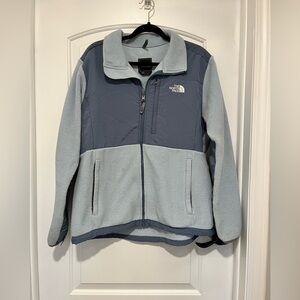 The North Face - Baby Blue Fleece Jacket - Size XL